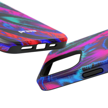 Neon Swirl Phone Case