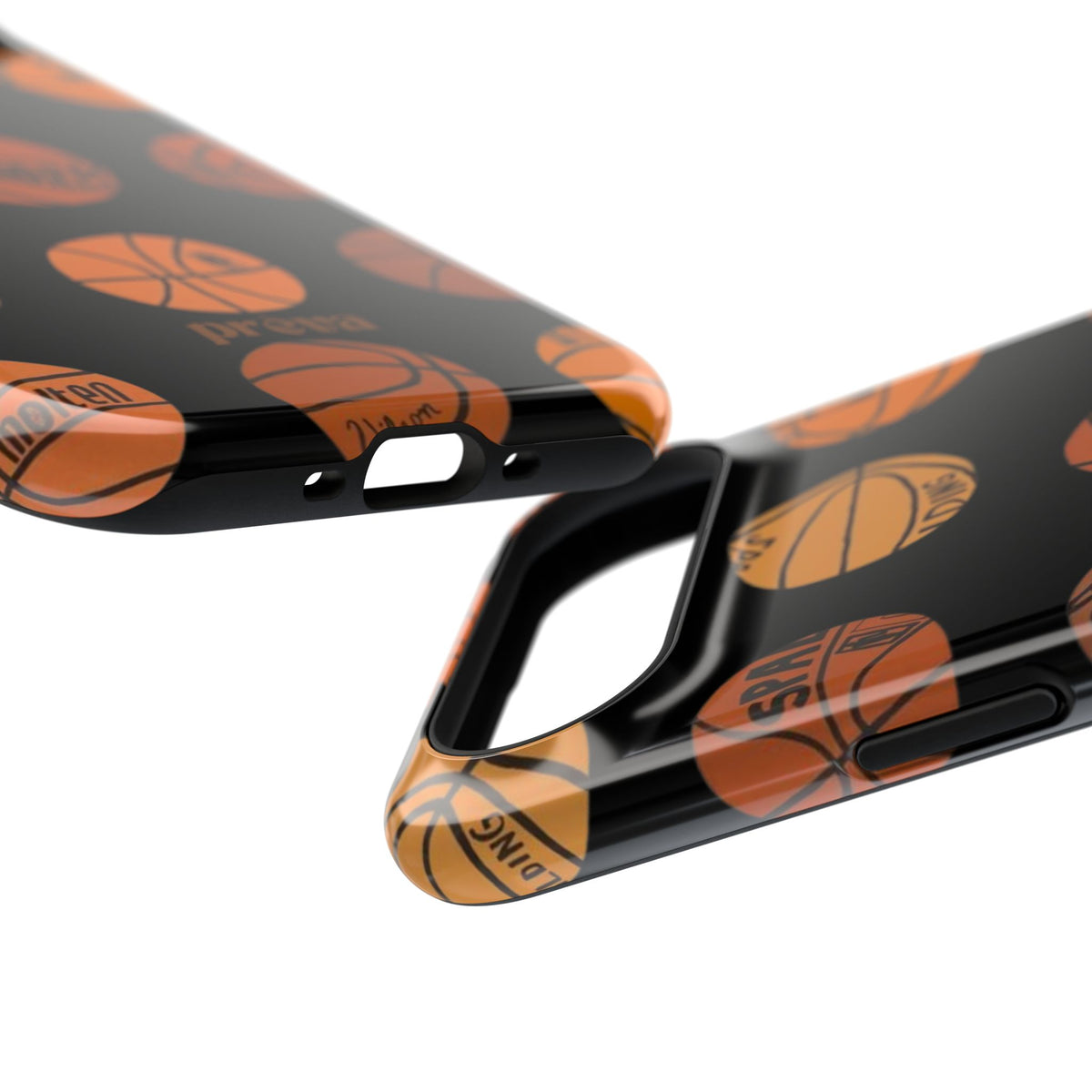 Black Basketball Phone Case