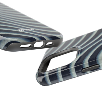Navy Waves Phone Case