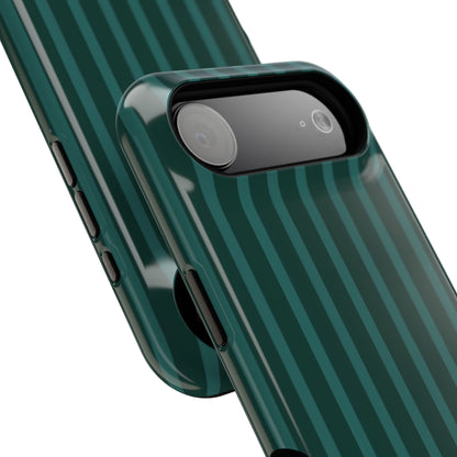 Striped Green Phone Case