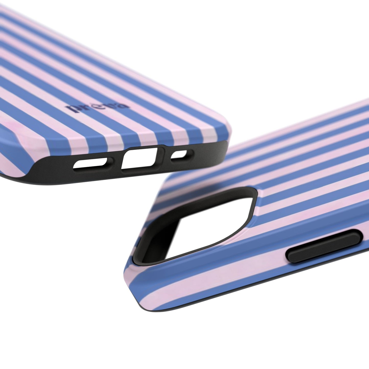 Striped Purple and Pink Phone Case