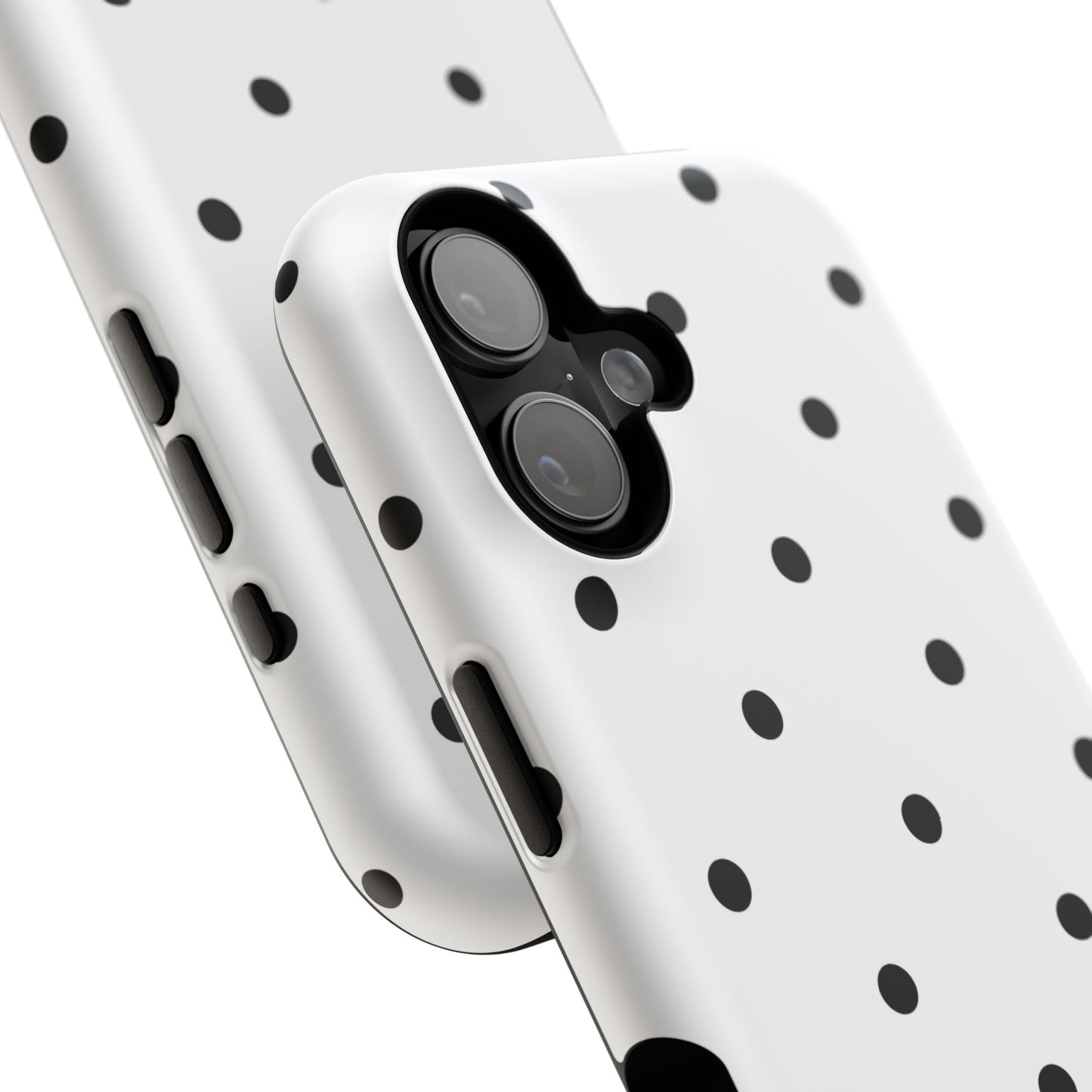 B&W polka dots Phone Case