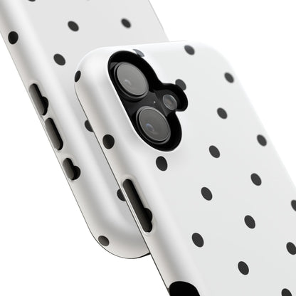 B&W polka dots Phone Case