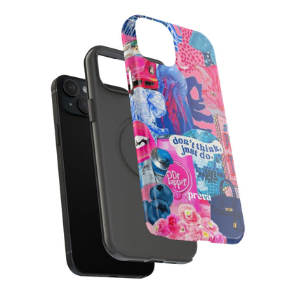 Vibrant Galaxy Collage Phone Case