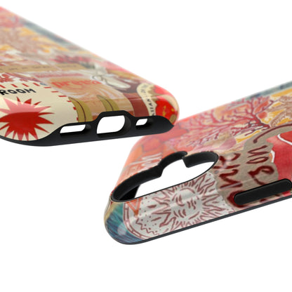 Vintage Floral Collage Phone Case