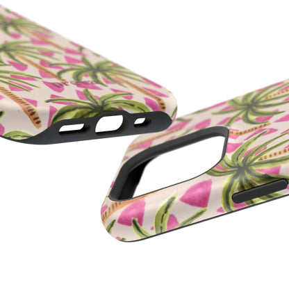 Phone Case — Pink Palm Tree Impact-Resistant Protector