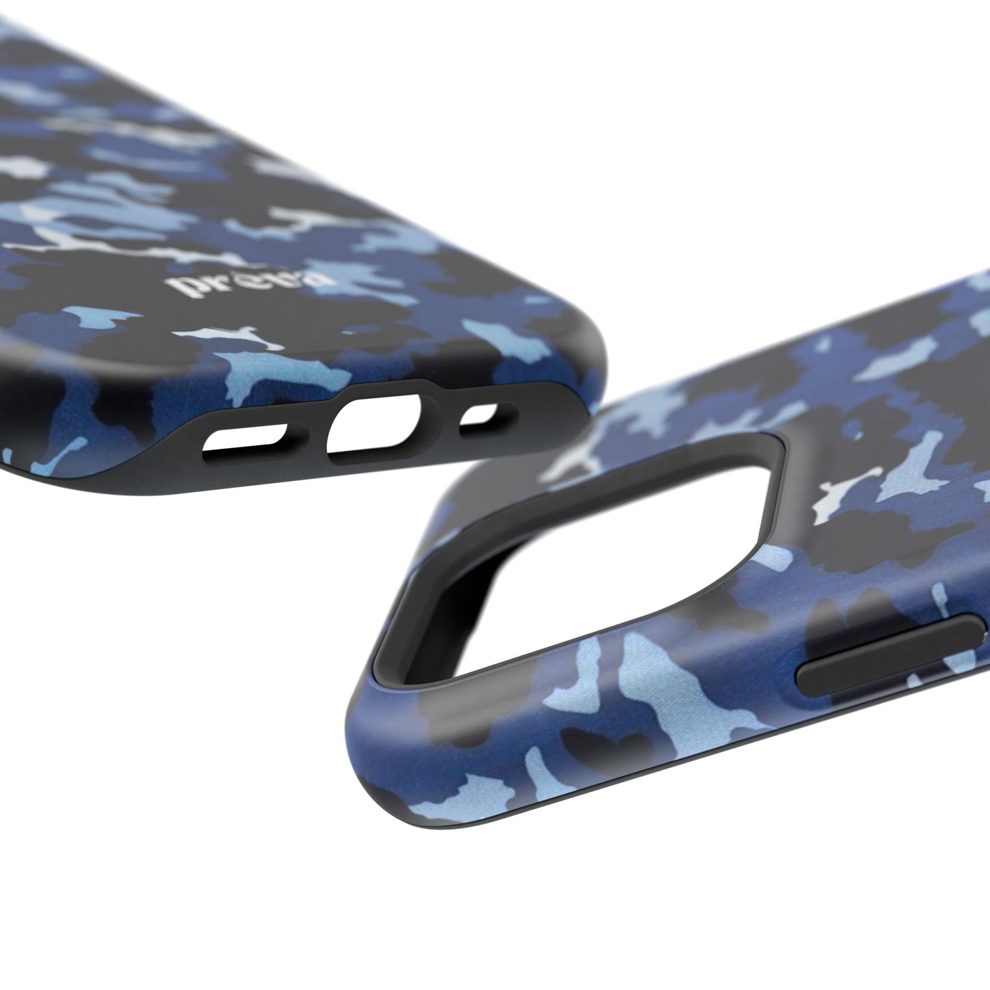 Blue Camo Phone Case