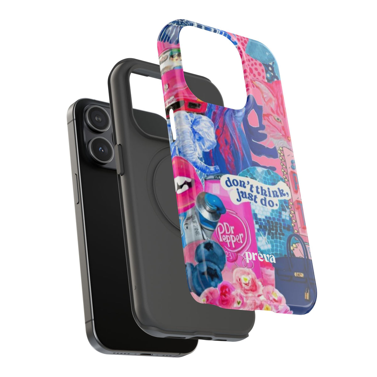 Vibrant Galaxy Collage Phone Case