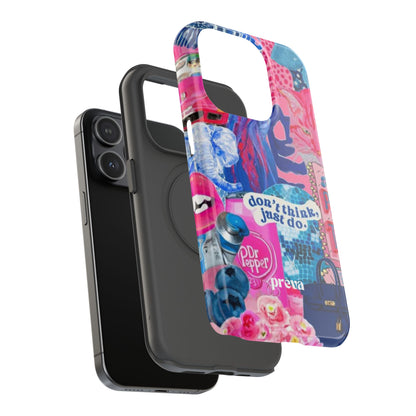 Vibrant Galaxy Collage Phone Case