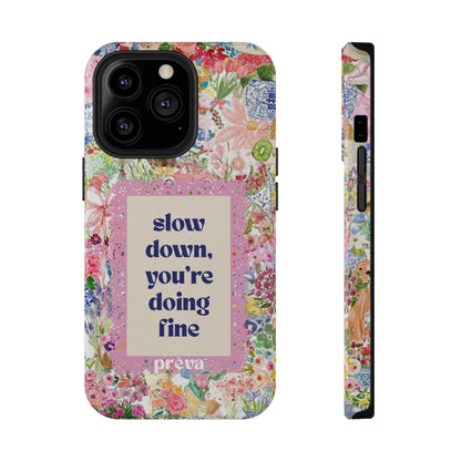 Slow Down Flowers x notsoken Phone Case