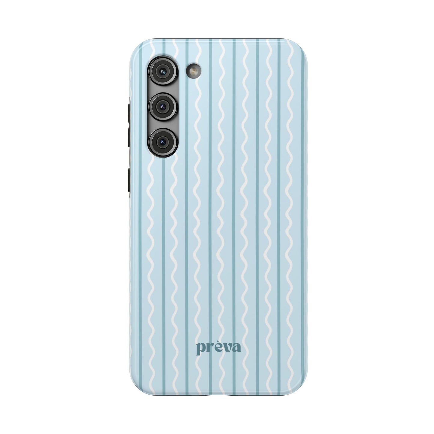 Blue Island Stripes Phone Case