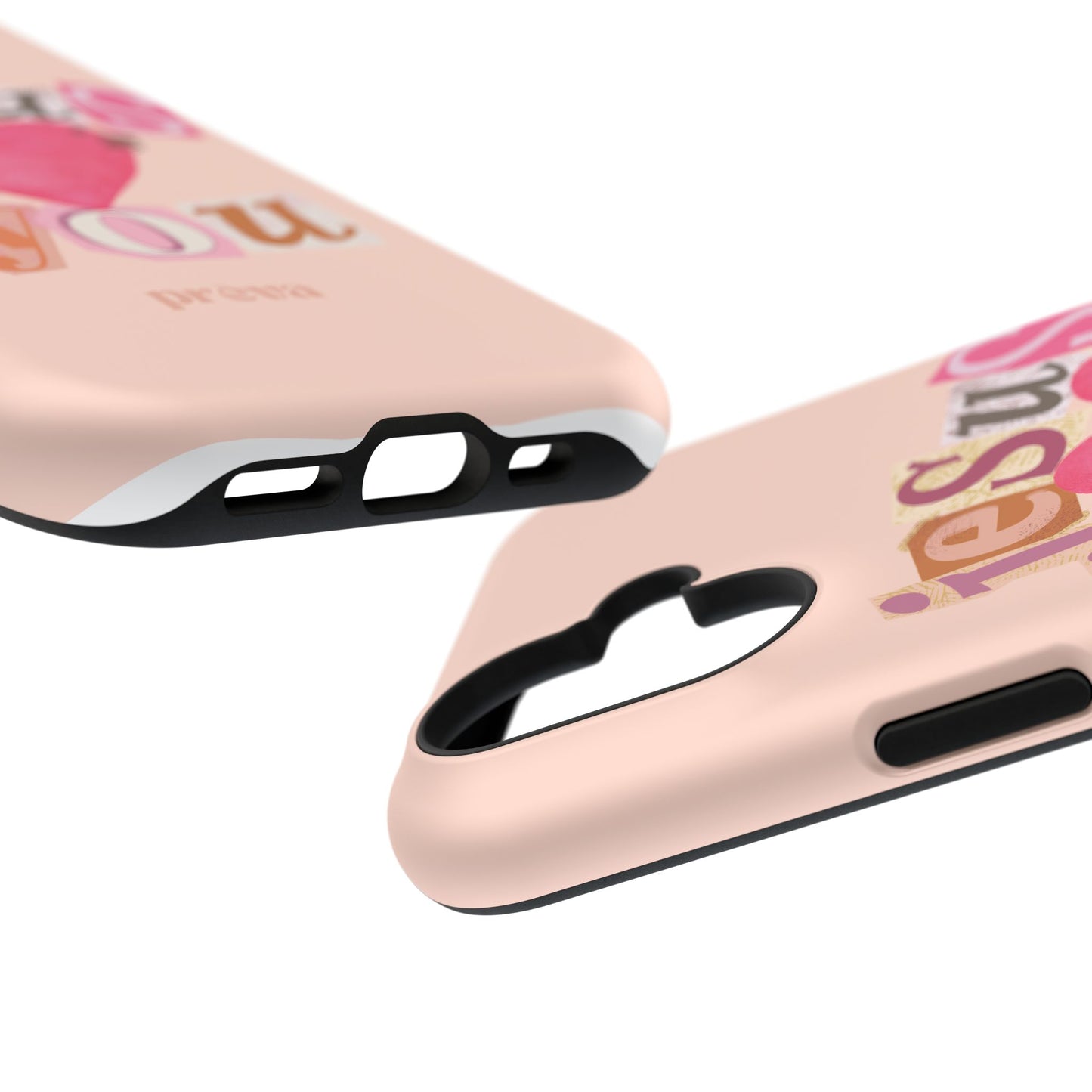 Pink Jesus Loves You Phone Case