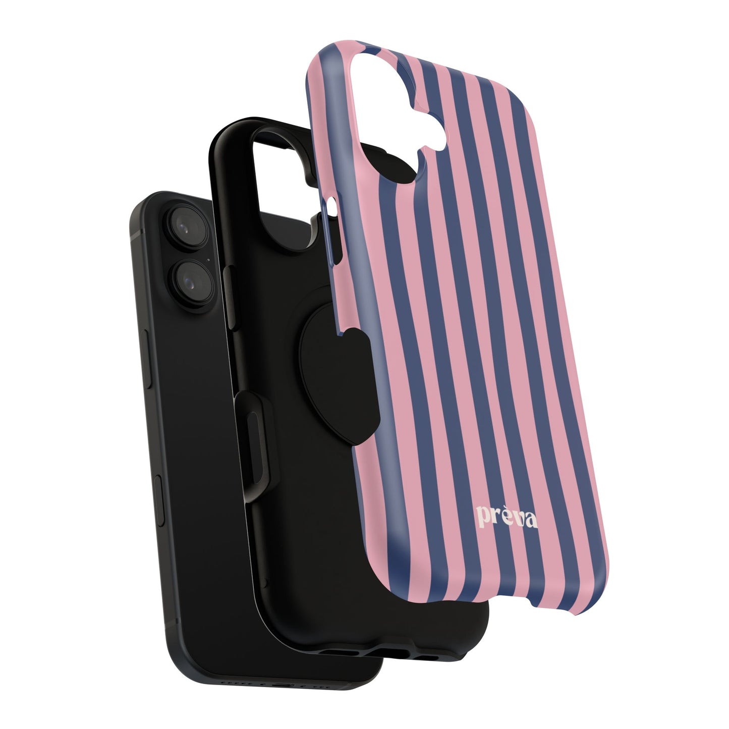 Blue and Pink Stripes Case