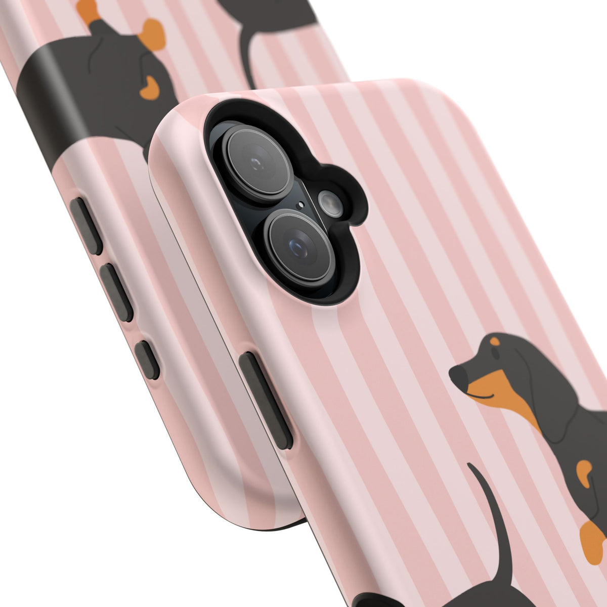Dachshund Pink Stripes