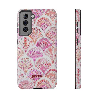 Pink Shell Watercolor Phone Case