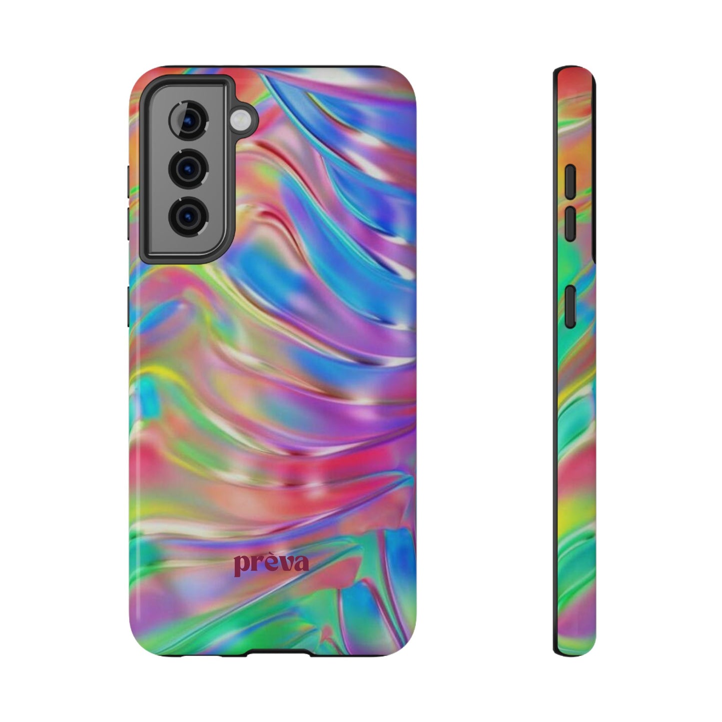 Iridescent Swirl Phone Case