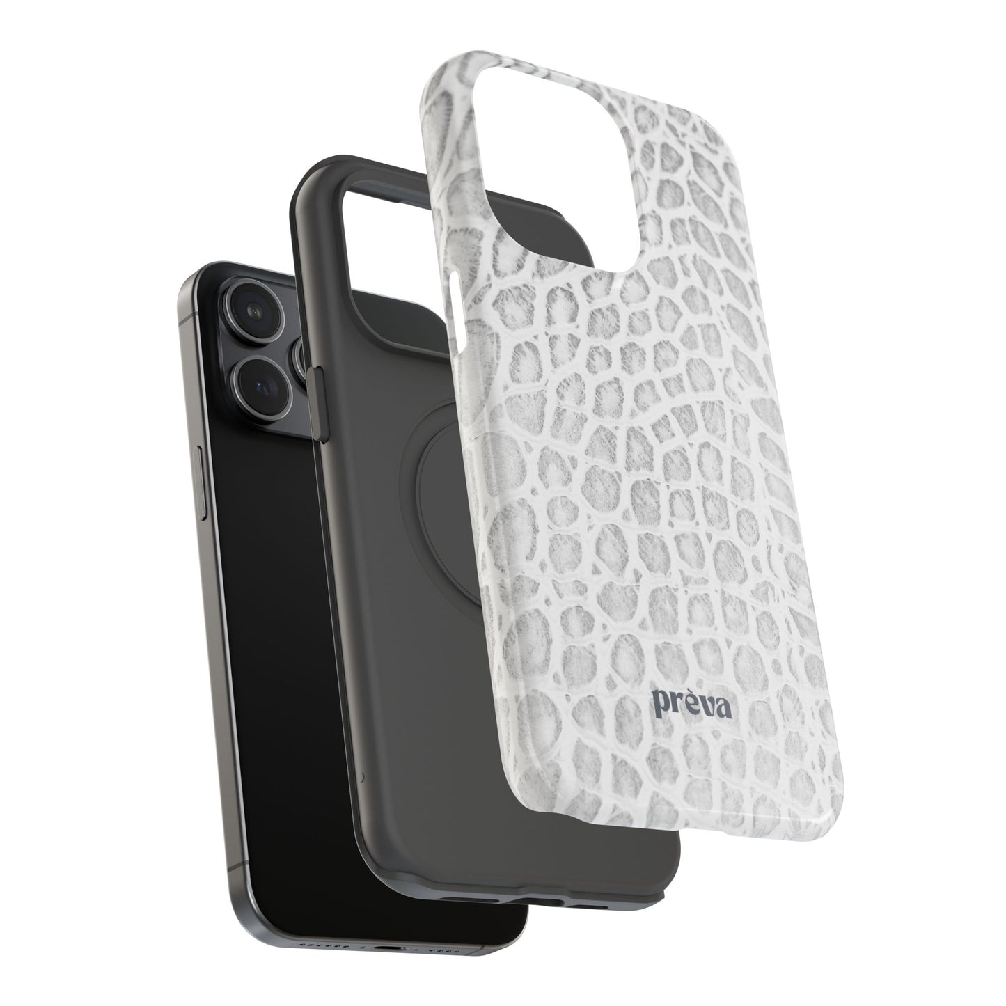 White Snake Phone Case