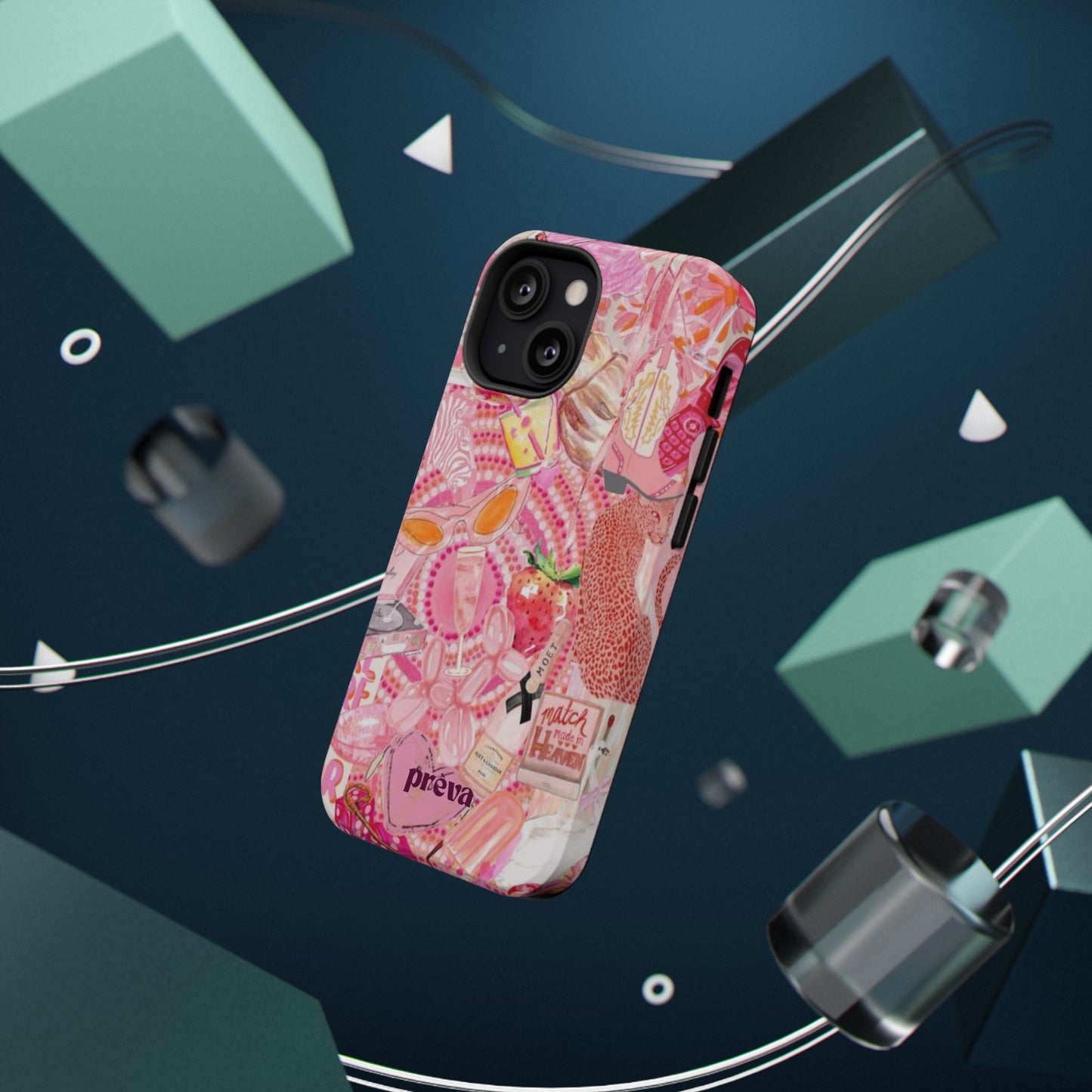 Pink Collage Phone Case