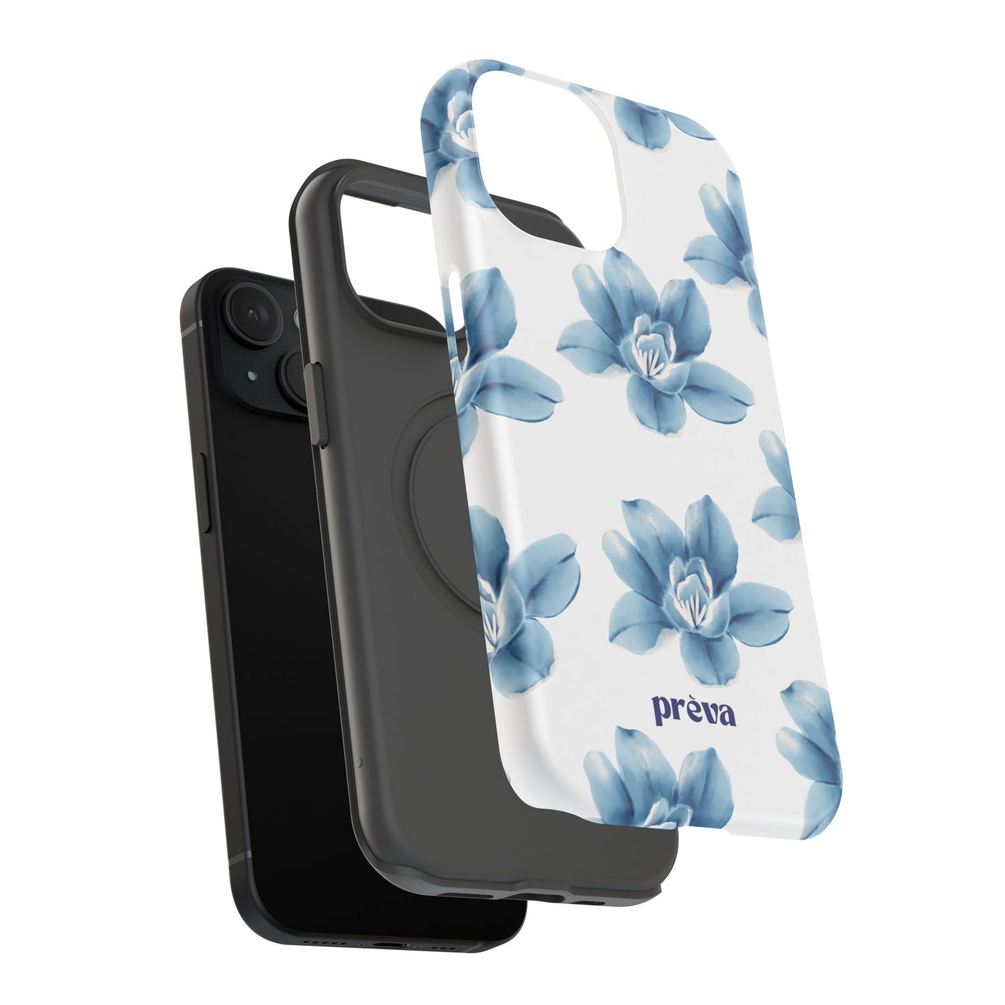 Blue Flowers Phone Case