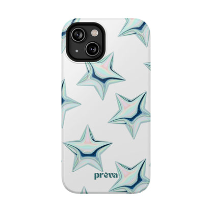 White Starburst Phone Case
