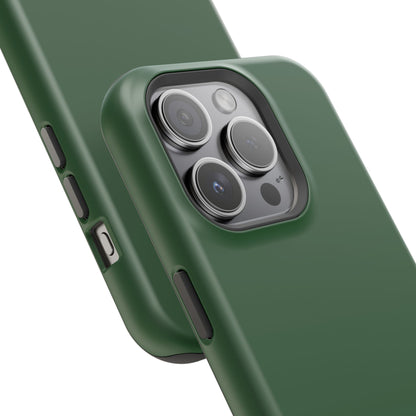 Impact-Resistant Phone Case — Forest Green Slim Armor