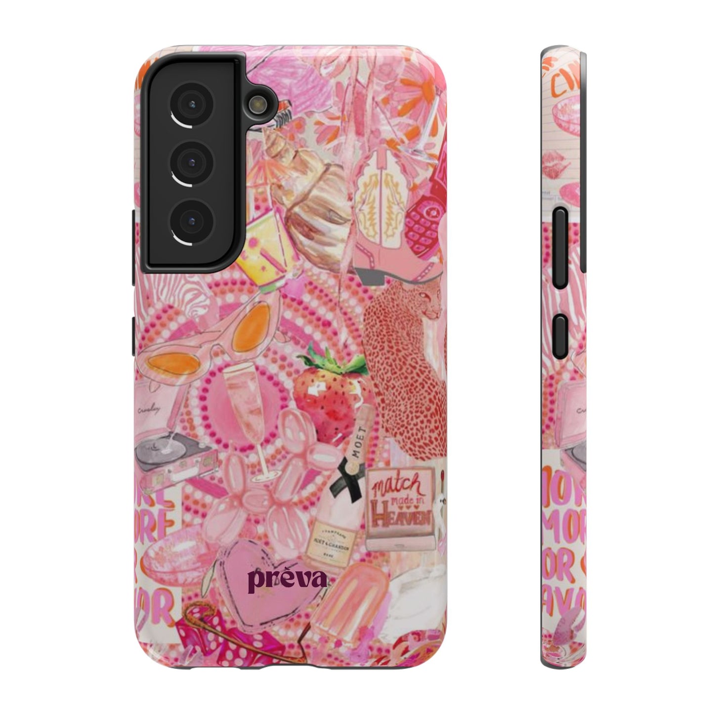 Pink Collage Phone Case