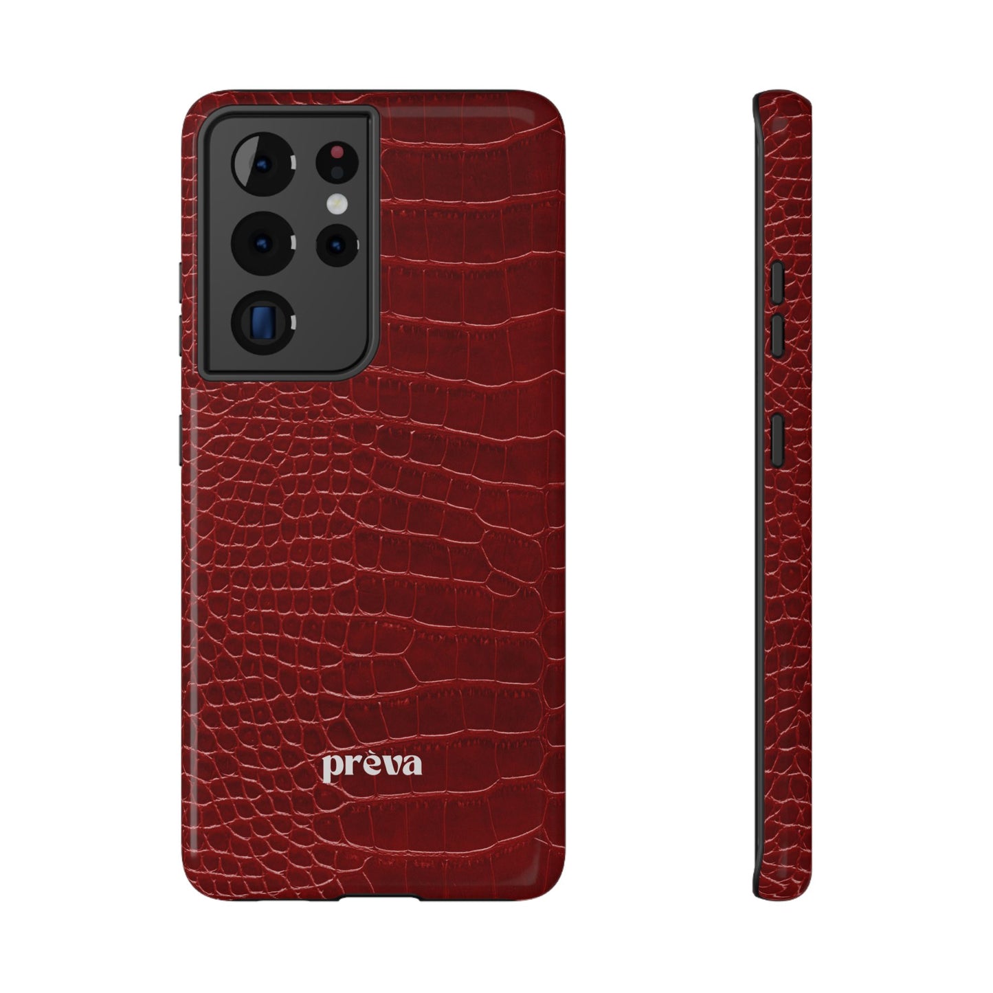Red Croc Phone Case