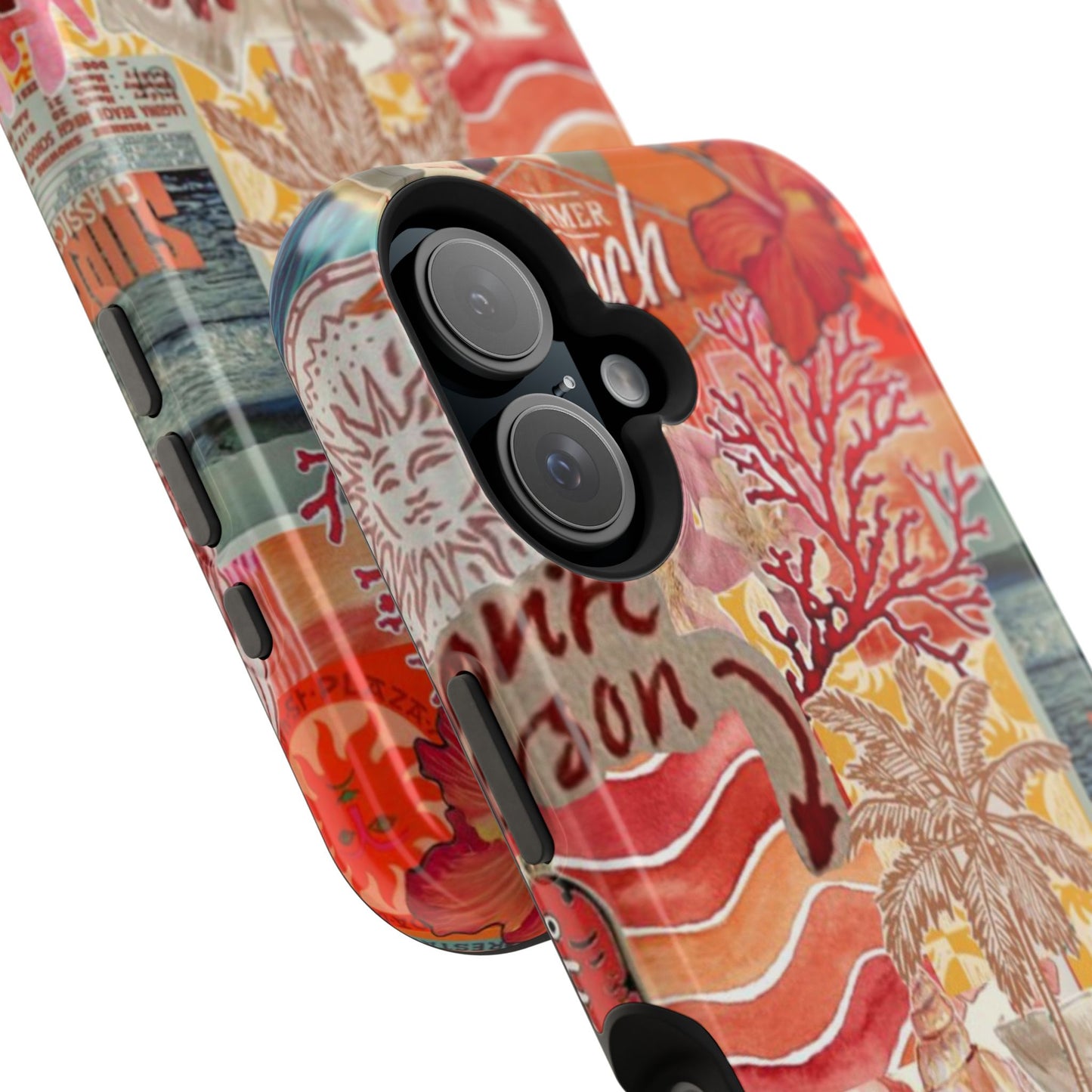 Vintage Floral Collage Phone Case
