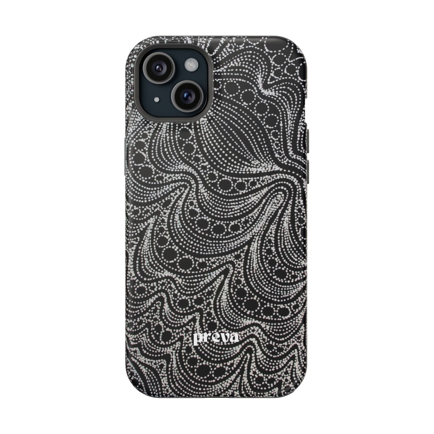 Abstract Midnight Lace Phone Case