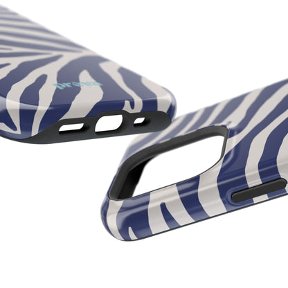 Blue Zebra Phone Case