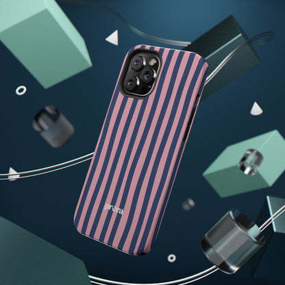Blue and Pink Stripes Case