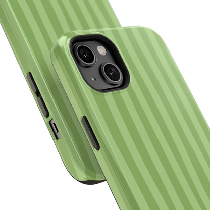 Light Green Stripes Phone Case