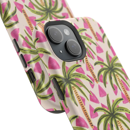 Phone Case — Pink Palm Tree Impact-Resistant Protector