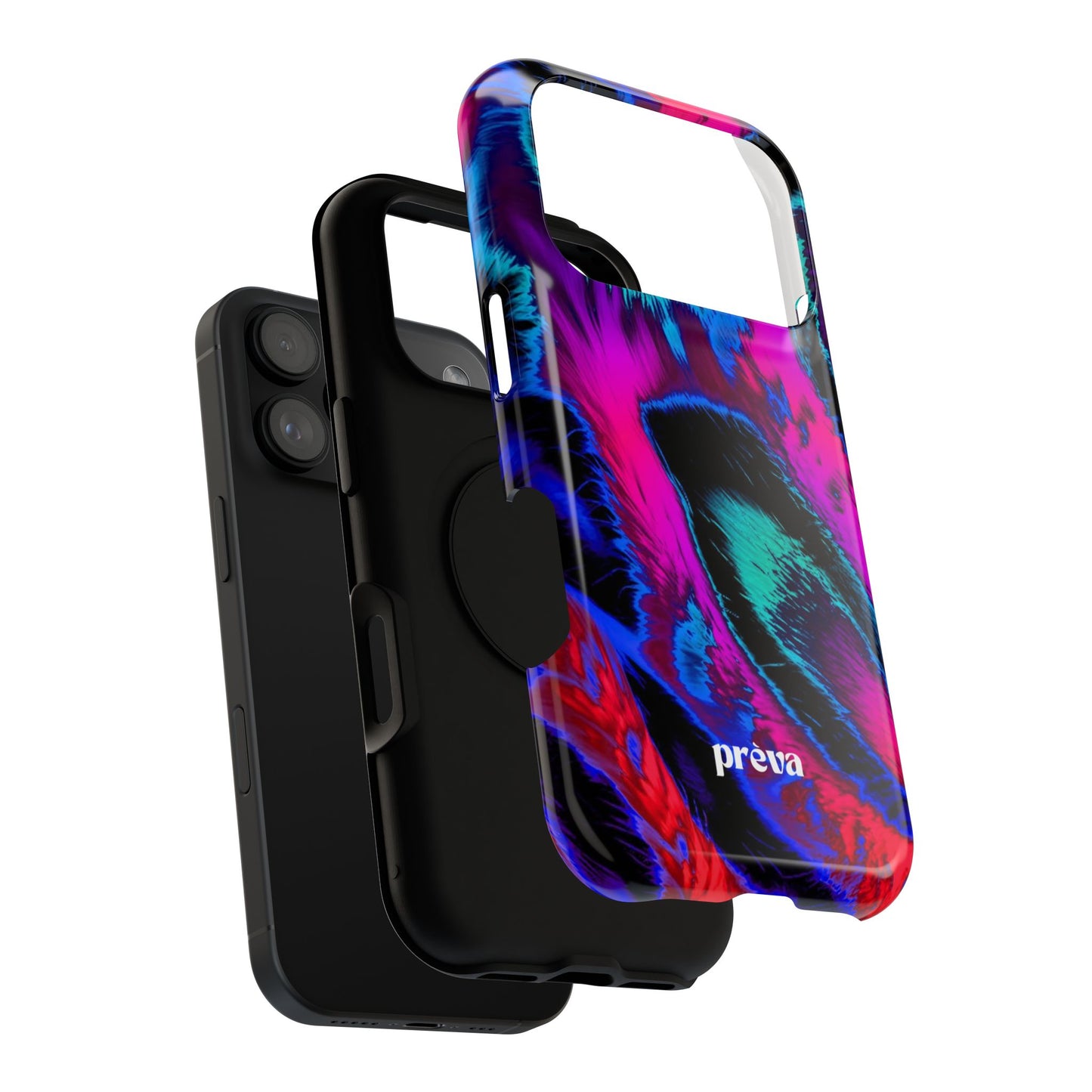 Neon Swirl Phone Case