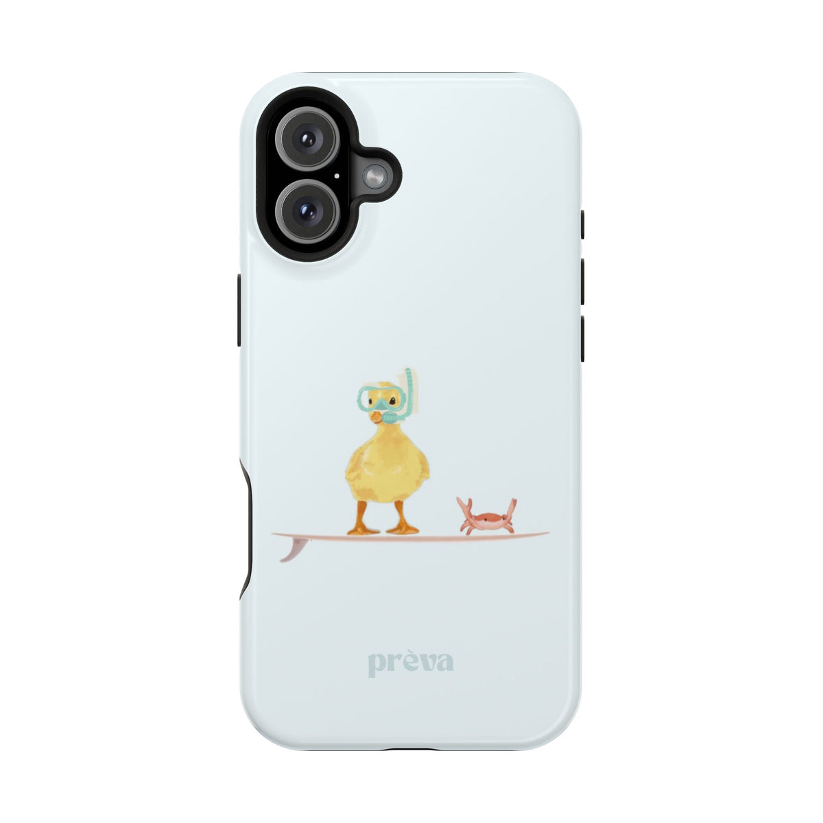 Scuba Duck Stripes Phone Case