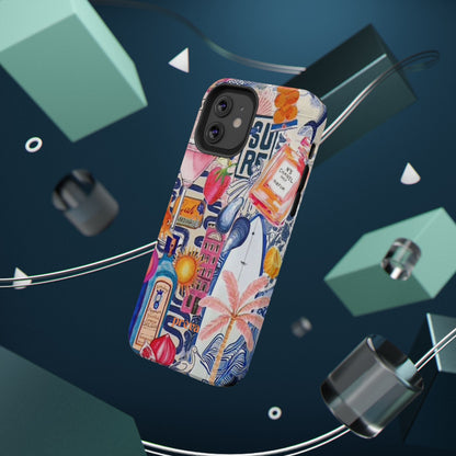 Tropical Beach Collage Phone Case
