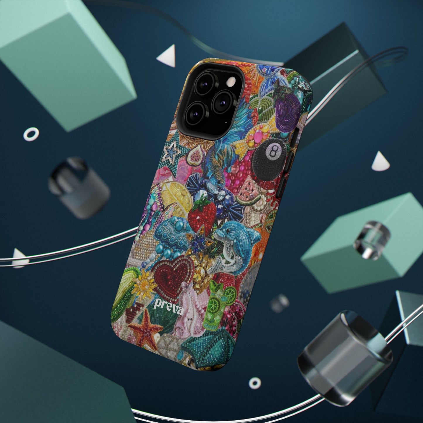 Colorful Rhinestone Phone Case