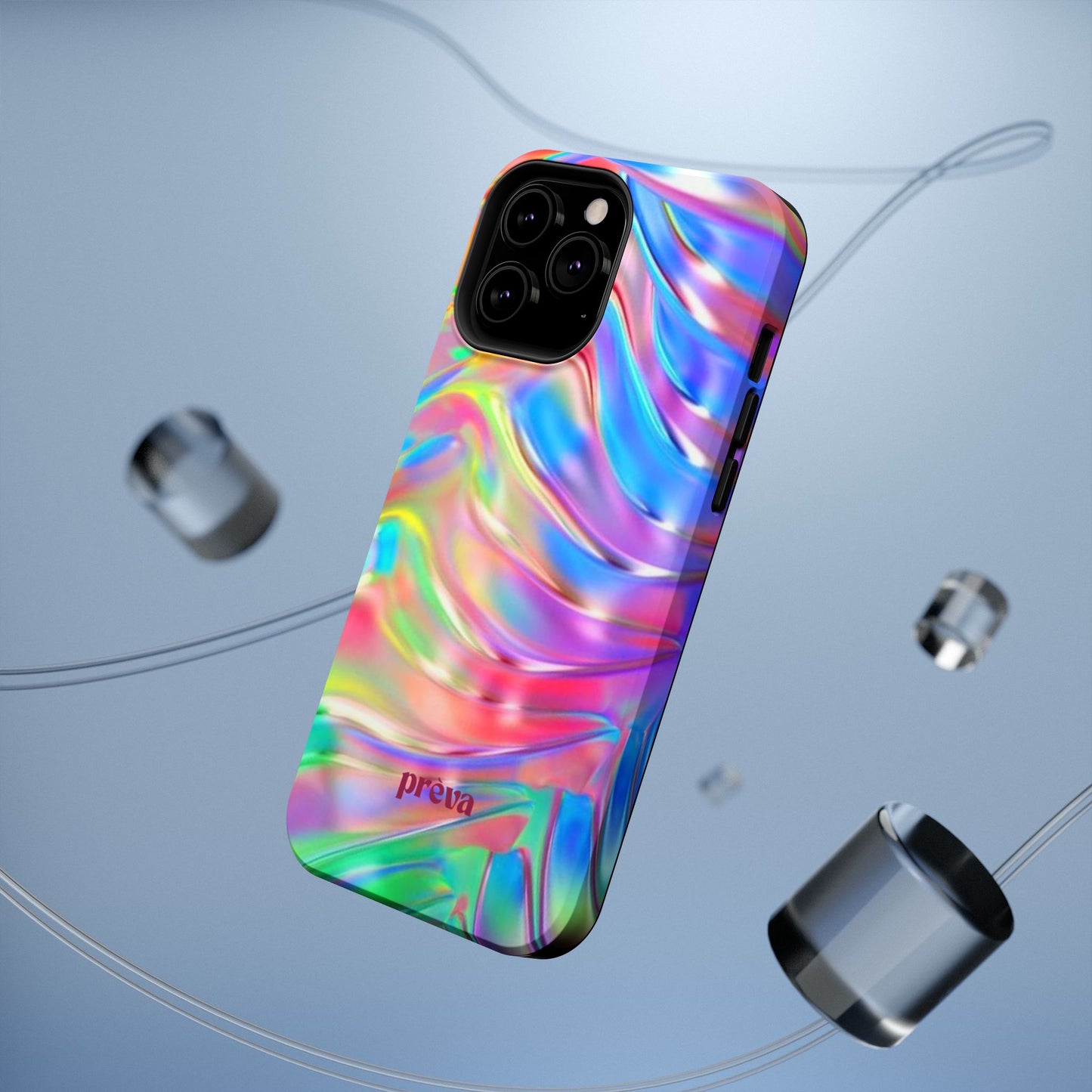 Iridescent Swirl Phone Case