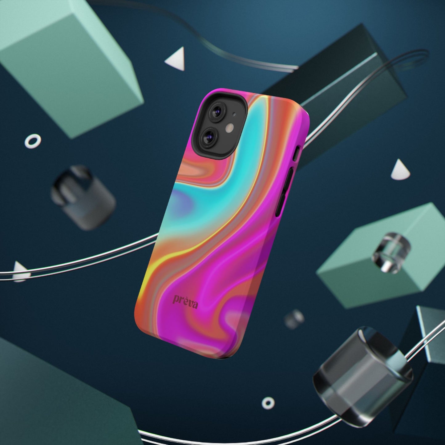 Iridescent Swirl Phone Case