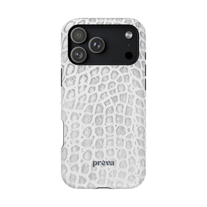 White Snake Phone Case