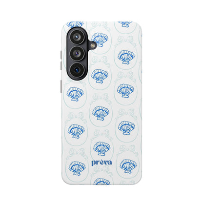Fancy Teal Shell Phone Case