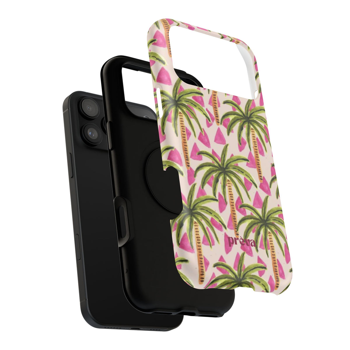Phone Case — Pink Palm Tree Impact-Resistant Protector