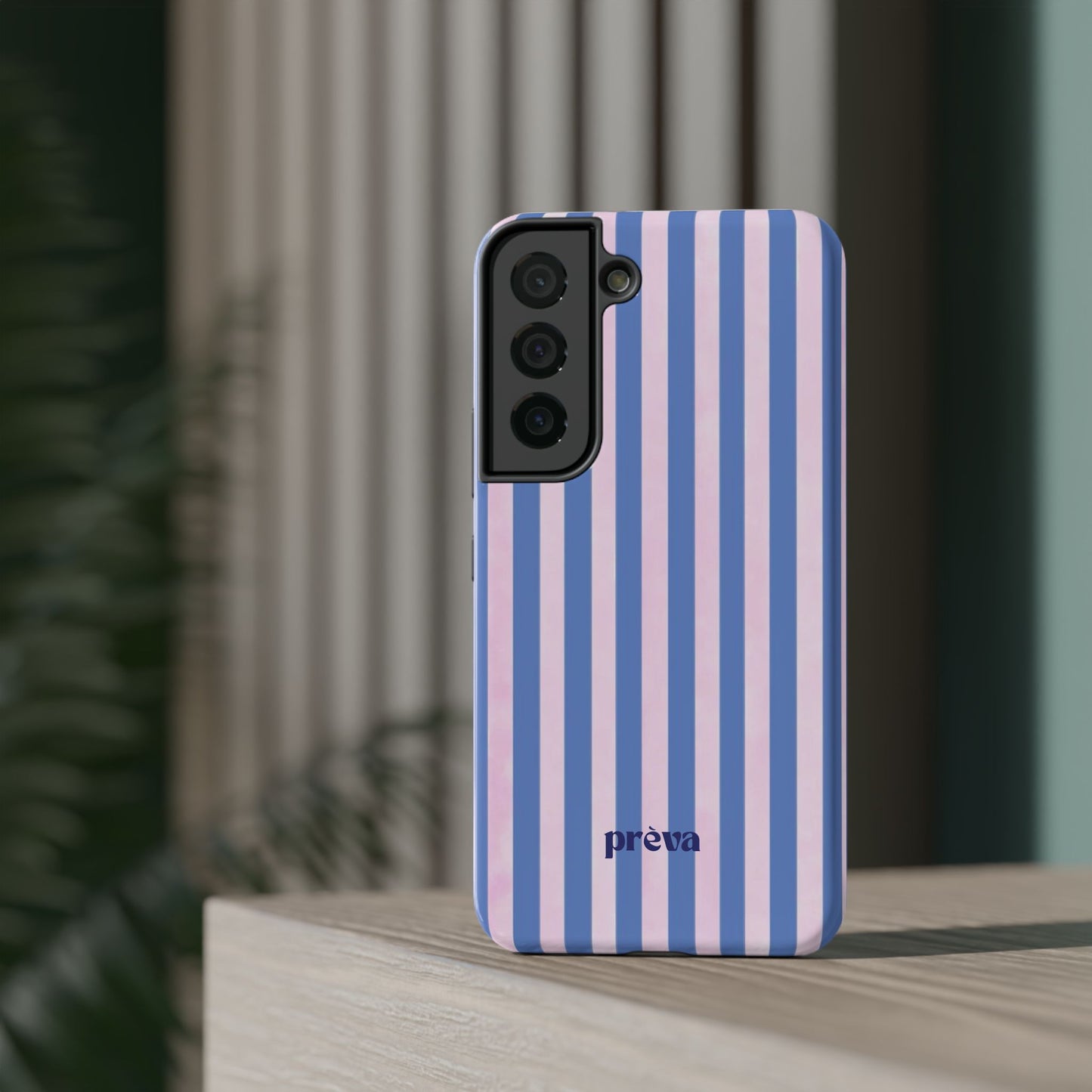 Striped Purple and Pink Phone Case