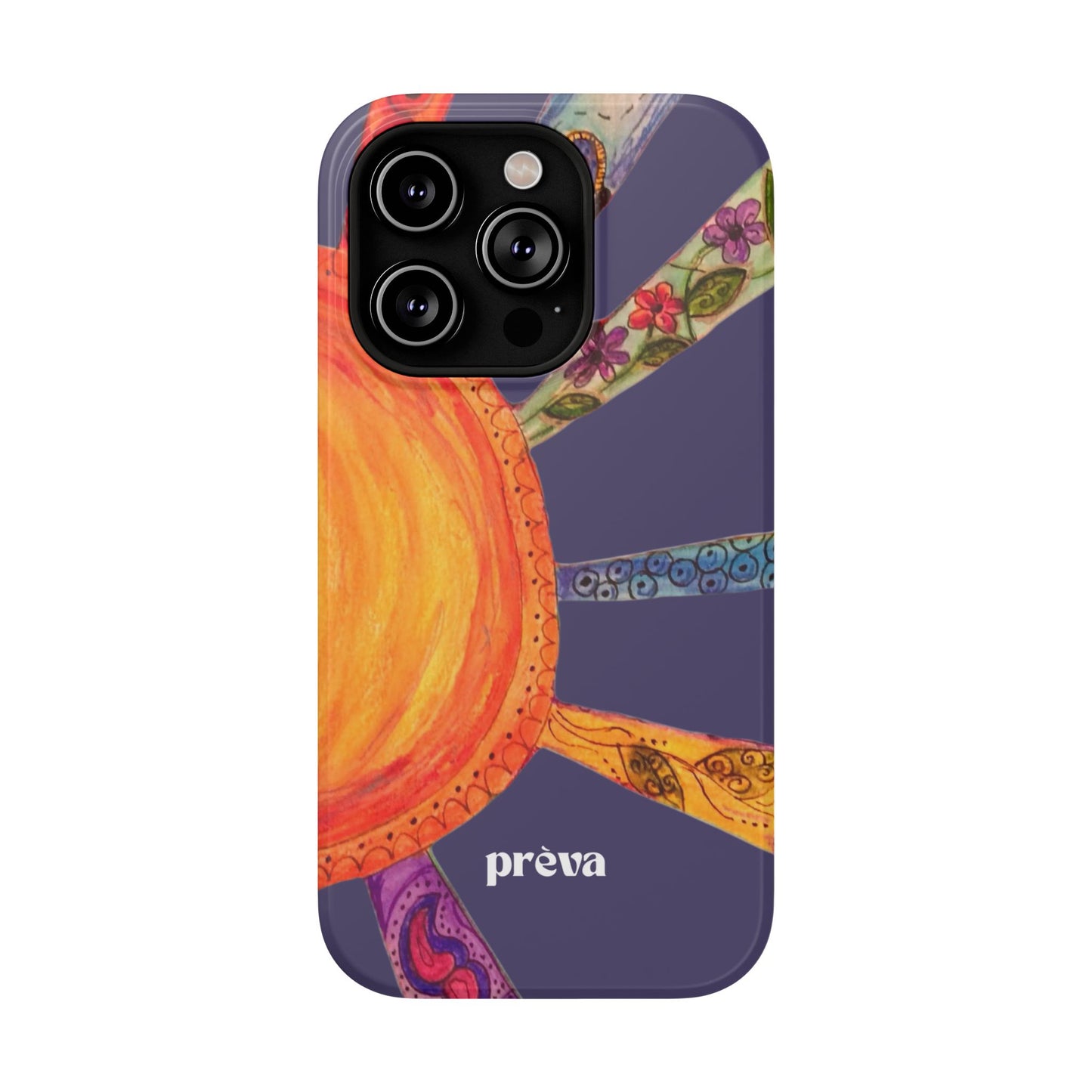 Purple Cancun Sun Phone Case