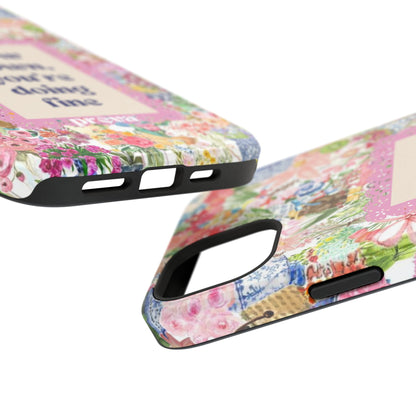 Slow Down Flowers x notsoken Phone Case