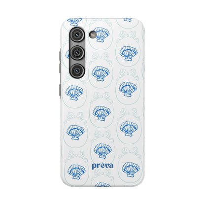 Fancy Teal Shell Phone Case