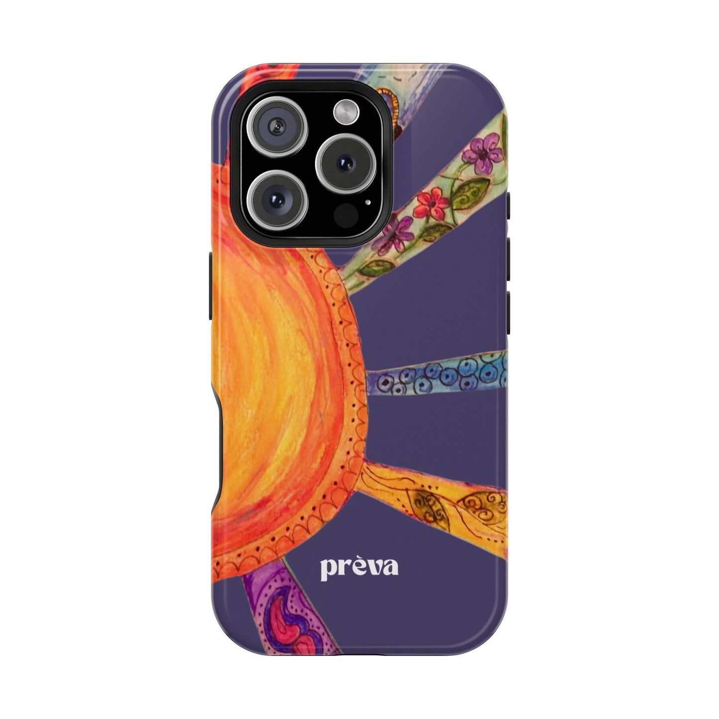 Purple Cancun Sun Phone Case