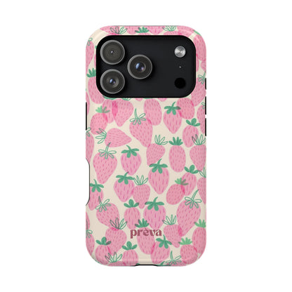 Pink Strawberry Phone Case