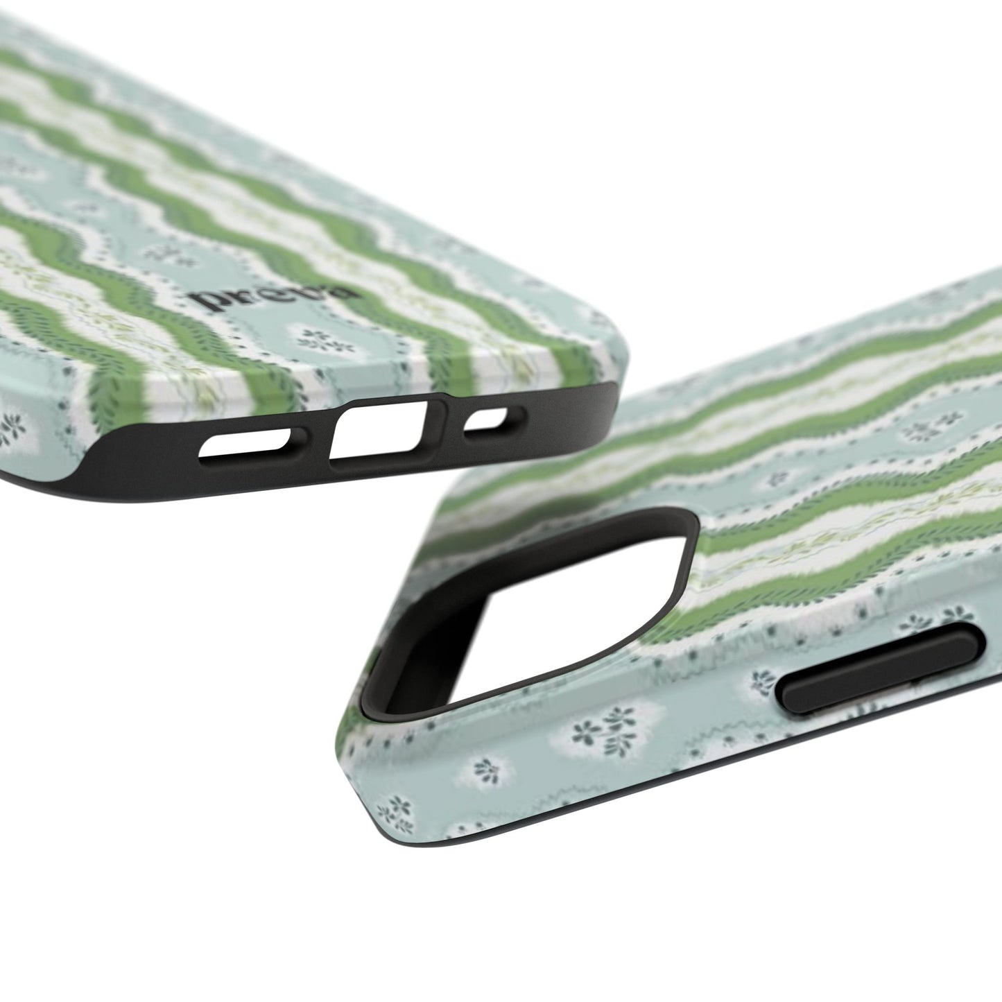 Green Waves Phone Case