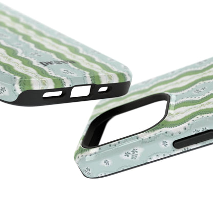 Green Waves Phone Case
